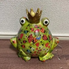 ポンピドゥ カエル 貯金箱