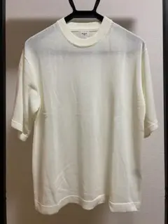 エディフィス　ドライアクリルヤーン ニットTシャツ　Mサイズ