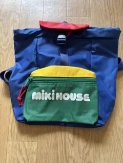 miki HOUSE カラフルリュック