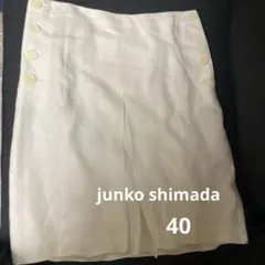 49AV. junto shimada ホワイトスカート 40