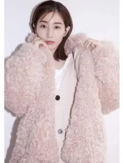 MINAMI TANAKA×CLANE CURL FUR SHORT COAT
