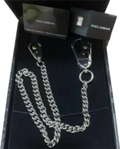 D＆G ドルチェアンドガッパーナ ウォレットチェーン シルバー 銀 DOLCE&GABBANA（ウォレットチェーン）のフリマアイテム一覧