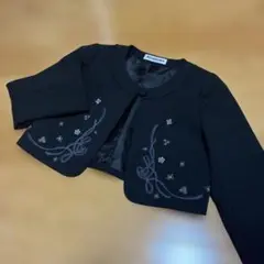 刺繍入り フォーマルボレロ