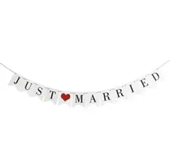 JUST MARRIED ガーランド