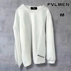 FVLMEN ワンポイント ロゴ ロングスリーブ M