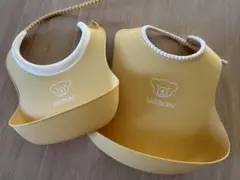 BABYBJÖRN イエロー お食事エプロン 2個セット