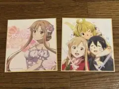 ソードアート・オンライン 映画特典 色紙