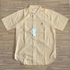 cloveru クローバル 新品 XL ギンガムチェック 半袖シャツ