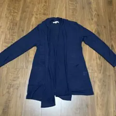 冷房対策　カーディガン　ネイビー　Ｌ
