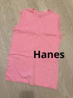 Hanes ピンク タンクトップ Mサイズ　ヘインズ