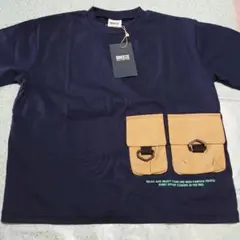 ブリーズ　Tシャツ　ネイビー