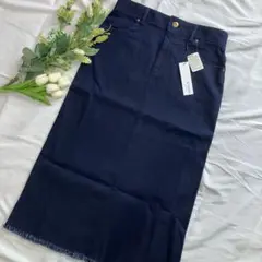 af comfy デニム ロングスカート LL
