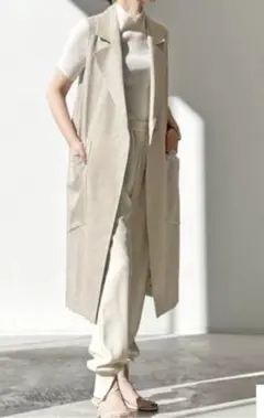 美品!L'Appartement Wool Long Vest