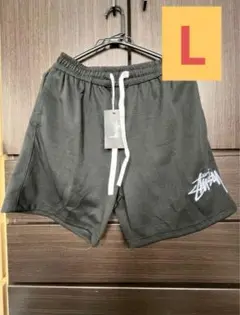Stussy ワッフルショートパンツ ホワイト膝上 M