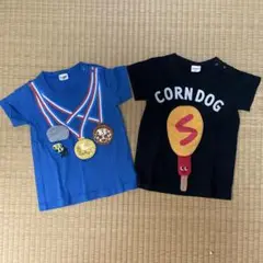 チークルーム80半袖Tシャツ2枚
