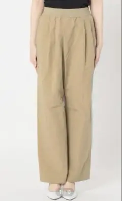 【美品】PlageプラージュウェザータックワイドPT /34