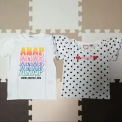 ☆ANAP 半袖 2枚セット☆ 100