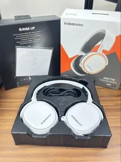 SteelSeriesゲーミングヘッドセット＊ホワイト
