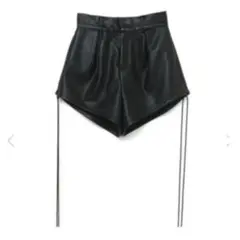 【MELT THE LADY】leather like short pants