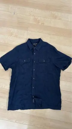 マイケルコース　MICHAEL KORS　古着　半袖シャツ　メンズシャツ