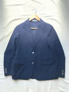 ユニクロ・J Wアンダーソン　今回ブレ　ネイビー　M ロゴはボタン　美品