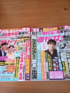 女性セブン　週刊女性2冊セット