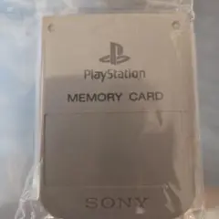 SONY純正 PlayStation メモリーカード 15ブロック　ジャンク