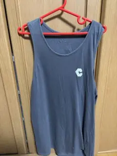 CRONOS グレー ノースリーブ タンクトップ