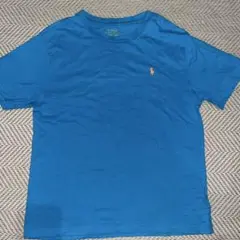 Polo Ralph Lauren 青 Tシャツ M (10-12)