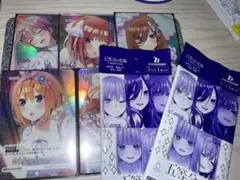 五等分の花嫁カードゲーム　rr+ プロモパック付き