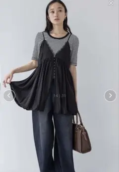 JEANASIS バルーンキャミチュニック