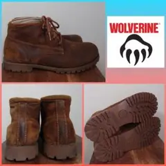 WOLVERINE コート ウォータープルーフレザー チャッカブーツ