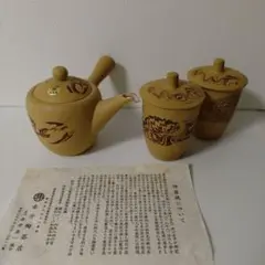常滑　伸康焼　練込　ミニチュア茶器揃　桐箱　V　R5401 2025年最新】伸康焼の人気アイテム - メルカリ