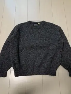 【英国製◆eskimo knitwear/ローゲージ/セーター】