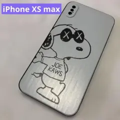 iPhone XS max スマホケース　スヌーピー　白