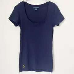 Ralph Lauren ラルフローレン　Tシャツ チュニック　ネイビー　S