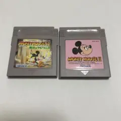 Mickey Mouse II & lv ゲームボーイソフト 魔法のラビリンス