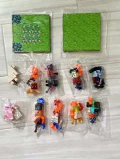 マイクラ　フィギュア 10体＋マグネットシート2枚