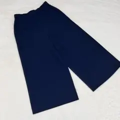 【a.v.v】a.v.v standard ガウチョパンツ　ネイビー M