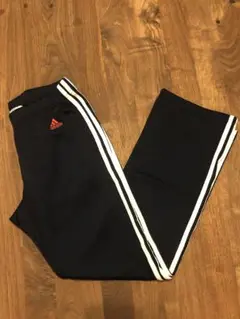 adidas パンツ　ジャージ　ネイビー