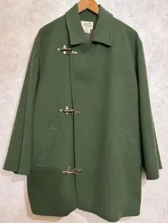 超希少✨HERMES ダッフルコート ナイロン カシミヤ裏地 カーキ L相当 超希少✨HERMES ダッフルコート ナイロン カシミヤ裏地 カーキ L相当