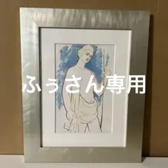 ムルロー・パリ　アート展ポスター『ジャン・コクトー』リトグラフ 0422F ムルロー・パリ アート展ポスター『ジャン・コクトー