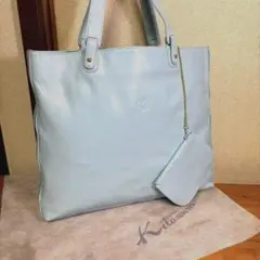 キタムラ Kitamura トートバッグ ブルー 未使用