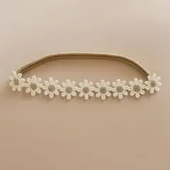 【アウトレット】ベビー キッズ用 フラワーヘアアクセサリー ヘアバンド