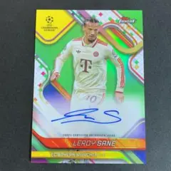 Leroy Sane Topps Finest UEFA /99 Auto 直筆