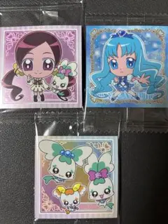 プリキュア キャラクターシール 3枚セット