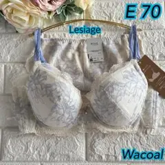 Wacoal レシアージュ Wing Lesiage E70❣️優しい白♡ᵕ̈素敵