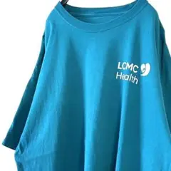 LCMC ヘルス ヘルスケア ハート Tシャツ グリーン 緑 古着