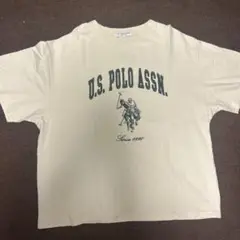 U.S. POLO ASSN. Tシャツ Lサイズ ベージュ