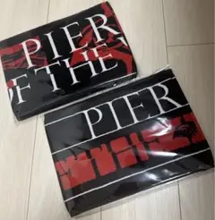 ◆早い者勝ち◆新品未開封◆PIERROT◆限定マフラータオル2枚◆2/8、2/9